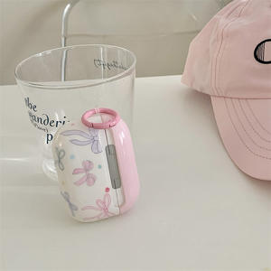 Étui de protection pour écouteurs Apple AirPods 4, nouveau modèle rose avec nœud, entièrement couvrant et résistant aux chocs - Product Image 4