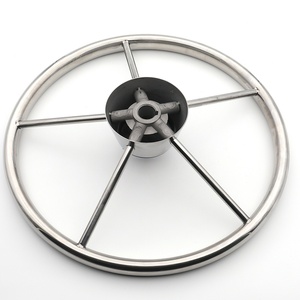 Fabricant chinois, Nouveauté <span class=keywords><strong>en</strong></span> promotion : Volant de <span class=keywords><strong>bateau</strong></span> marin robuste <span class=keywords><strong>en</strong></span> acier inoxydable 304 à 5 branches, pièce de rechange pour navires et yachts - Product Image 2
