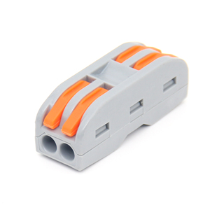 Conector de Cable de Empuje de Empalme Rápido Naranja Gris de Venta Caliente, Conector Rápido, Terminal Eléctrico Hecho de Cobre Duradero - Product Image 1