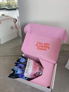 ODM Design Sustainable <b>Mailing</b> Solutions Custom Flower Shipping <b>Box</b> 100% Recyclable Corrugated Gift Packaging - Product Image 6