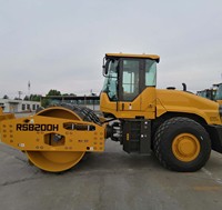 Compacteur vibrant à tambour unique RS8200 RS8200H SDLG, rouleau lourd de 20 tonnes pour asphalte et sol