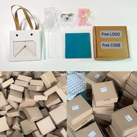 Kit Complet de Matériaux pour Veilleuse en Forme de Cube de Fleur de Tulipe Faite à la Main pour la Décoration de Chambre, Idéal pour Anniversaire de Couple, Mariage, Diwali