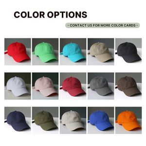 Бейсболка унисекс из хлопчатобумажной ткани, 6 панелей - Product Image 3