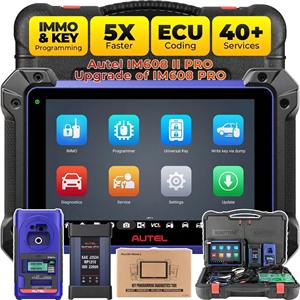 Autel im608 ii appareil de diagnostic im 608 ii scanner obd2 avec programmeur de clé et machine de réparation de serrurier de programmation de porte-clés - Product Image 2