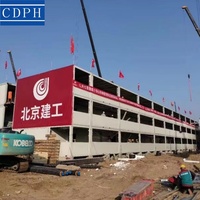 Edificios de Oficinas Educativas Modulares |   Edificios Prefabricados Portátiles para Escuelas y Oficinas, Estructura de Acero Galvanizado, Tamaños Personalizables