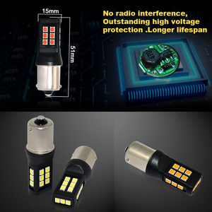 G-VIEW 1156 <span class=keywords><strong>LED</strong></span> <span class=keywords><strong>RV</strong></span> bóng đèn BA15S P21W 2835 mới 21smd <span class=keywords><strong>LED</strong></span> thay thế 12V Camper Trailer thuyền ánh sáng nội thất - Product Image 4