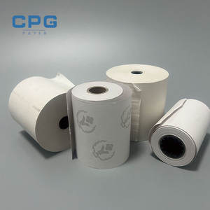 Rollo de Papel Térmico Médico Personalizado de Fábrica, 80x80, 48gsm, 70gsm, Libre de BPA, Ecológico, Papel Térmico para Recibos de Farmacia y Punto de Venta - Product Image 1