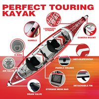 Spatium 2026 Nouveau Design Kayaks de Pêche Gonflables en PVC pour 2 Personnes Grossiste Fabricant de Kayaks Gonflables