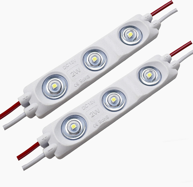 DC12V LED Modules SMD2835 Injection Molding Model 7020 IP65 Rated Multi-color Outdoor Lighting Signs Advertising Luminous Module