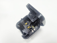 Adaptateur de prise de courant US vers UK Type-A vers Type-G, convertisseur 2 broches vers 3 broches, prise britannique intégrée, Hong Kong, Singapour, Malaisie, fusible 13A