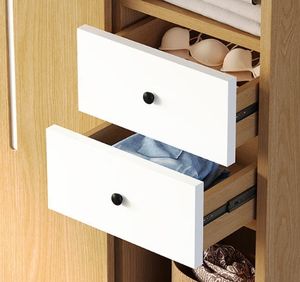 Semplice armadio moderno in legno per la casa o piccolo appartamento facile montaggio porta scorrevole per bambini-mobili per la casa - Product Image 6