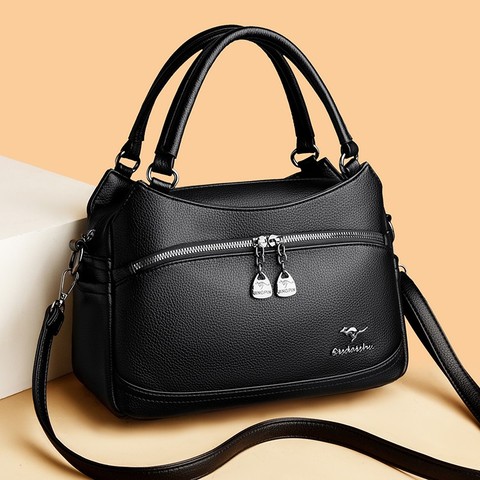 Pu Leather Women Crossbody Bag Elegant High Quality Women Handbags Totes Bag Multifunction Shoulder Bags Ladies Clutch Purses