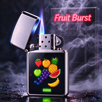 Briquet électronique automatique vintage jetable à clapet, personnalisé ODM, fabriqué en UE, rechargeable par USB Type-C, 1-6 ml