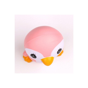 Juguete Antiestrés de Pingüino Rosa de Espuma de Poliuretano con Impresión de Logotipo para Niños de 2 a 4 Años Unisex - Product Image 4