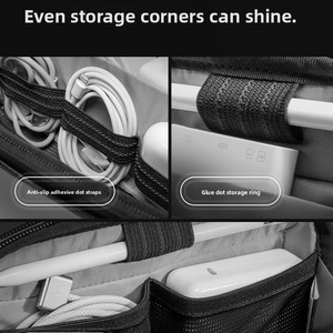 <span class=keywords><strong>Bolsa</strong></span> Organizadora <span class=keywords><strong>de</strong></span> Cables para Viajes, Moderna, Minimalista, Impermeable, para Almacenamiento <span class=keywords><strong>de</strong></span> Accesorios <span class=keywords><strong>de</strong></span> Cables Digitales - Product Image 4