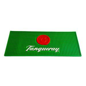 Customizable <b>Silicone</b> PVC Bar Mat Rubber Beer Spill <b>Pad</b> Pub Rail Mat Drip Tray Non Slip Counter Service Mat Table Mat Placemat - Product Image 4
