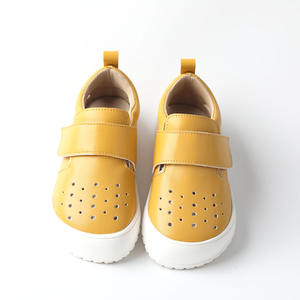 Vente en gros de chaussures de marche personnalisées antidérapantes zéro chute chaussures décontractées en cuir à la mode pieds nus pour enfants - Product Image 2