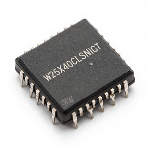 Circuits intégrés, puce avec support complet de la nomenclature (BOM), W25X40CLSNIGT, CI FLASH 8-SOIC, 4 Mbit SPI, 104 MHz - Product Image 1