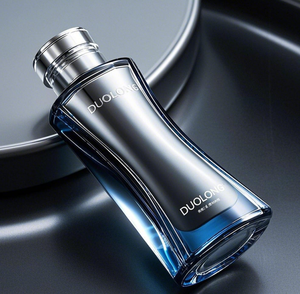 Fragancia Masculina <span class=keywords><strong>de</strong></span> Lujo en <span class=keywords><strong>Botella</strong></span> <span class=keywords><strong>de</strong></span> Vidrio <span class=keywords><strong>de</strong></span> 50ml/100ml con Cabeza <span class=keywords><strong>de</strong></span> Vaca y Tapa <span class=keywords><strong>de</strong></span> Flores, Pulverizador Dorado, Negro Intenso - Product Image 2