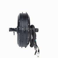 Kit de conversion de moyeu arrière pour vélo électrique QS273 Motor V4 40H 3.5T 5T 150mm 72V/96V 8000w à entraînement direct avec contrôleur ND Fardriver