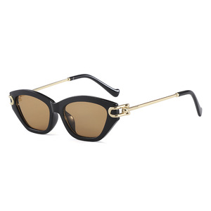 Lunettes de soleil œil de chat à monture intégrale UV400, mode unisexe, protection solaire adulte 2026 - Product Image 2