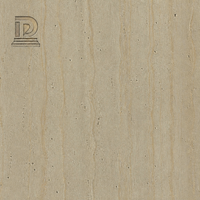 Panneau mural flexible MCM, texture travertin beige blanc, carrelage mural souple pour la décoration moderne de la maison