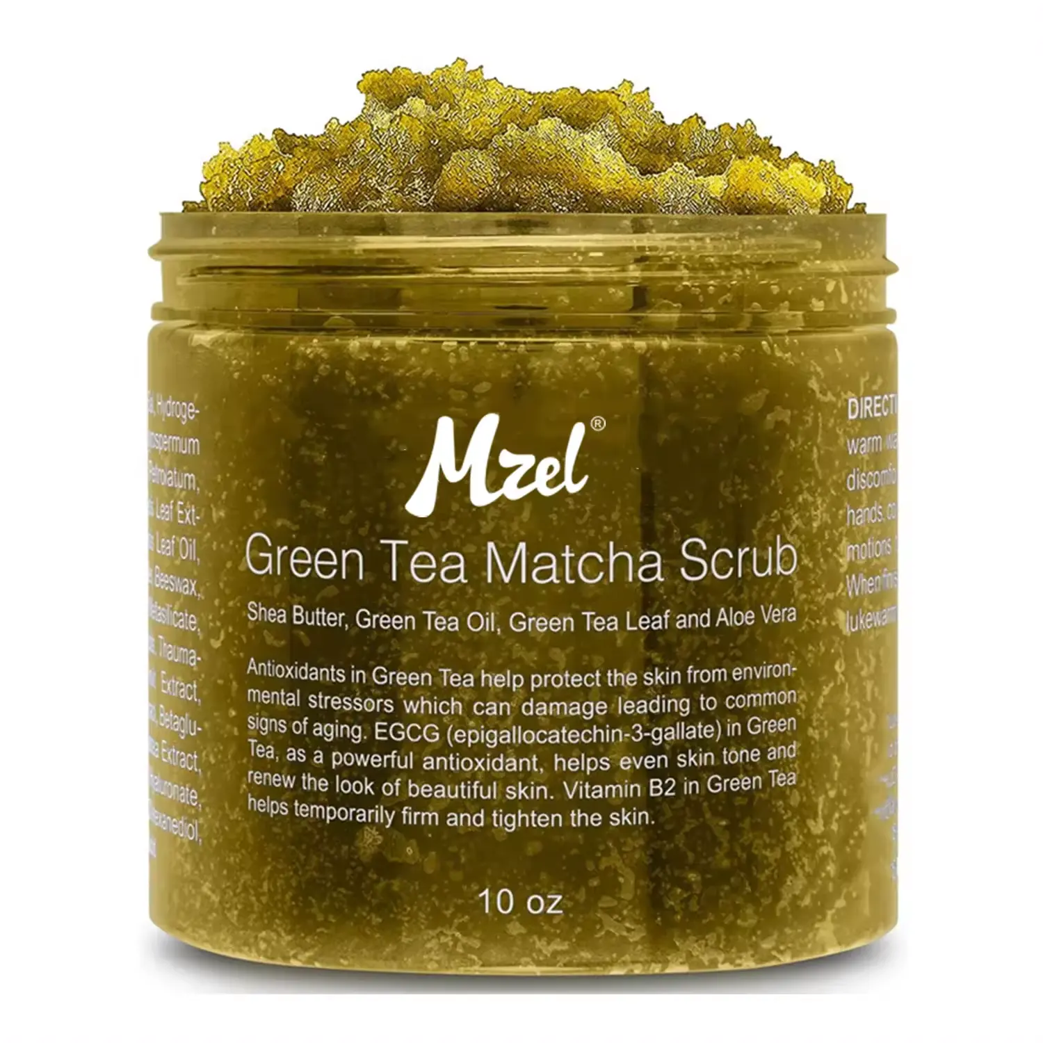 Private Label Green Tea Matcha viso Body Scrub corpo e Scrub viso idrata nutre la cura della pelle del viso