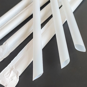 Papel <span class=keywords><strong>de</strong></span> Envoltura Personalizado con Impresión Flexográfica PLA <span class=keywords><strong>de</strong></span> 230*12 mm, Pajita <span class=keywords><strong>de</strong></span> Plástico Biodegradable para Beber Cócteles y Tequila - Product Image 4