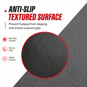 Repose-pieds en caoutchouc flexible de haute qualité à prix avantageux, tapis de marchepied pour scooter Yamaha JOG <span class=keywords><strong>125i</strong></span> - Product Image 4