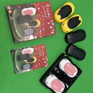 Long Safe Heat 9 Hrs Electric <b>Mini</b> <b>Hand</b> Warmer 2 Pack 3000mAh*2 Rechargeable USB Power Magnetic <b>Hand</b> Warmer - Product Image 1