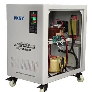 Estabilizador de Voltaje Profesional de 30kva 50kva, Salida 220v, con Certificación CE ISO para Hospitales Venezolanos - Product Image 1