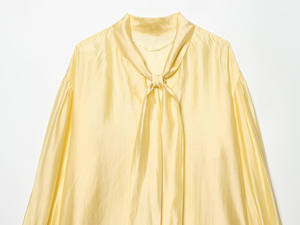 TAOP&ZA <span class=keywords><strong>Camicia</strong></span> da <span class=keywords><strong>Donna</strong></span> a Maniche Lunghe <span class=keywords><strong>con</strong></span> Fiocco, Stile Casual e Versatile Europeo e Americano, Nuova Collezione Primavera 2026 - 4786024 - Product Image 4