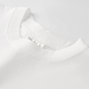 Streetwear personnalisé de haute qualité pour hommes T-shirt surdimensionné imprimé 100% coton tissu tricoté vierge épais - Product Image 3