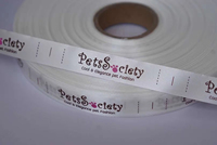 Machine d'impression d'étiquettes de soin des vêtements JR-1521 3 couleurs Flexo Tissu Nylon Taffetas pour ruban de satin Coton et accessoires textiles