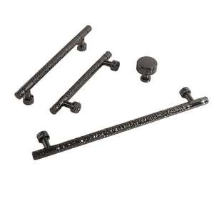 Manijas Modernas de Aleación de Zinc para Gabinetes de Cocina, Tiradores PVD de Alta Resistencia para Cajones y Puertas de Armarios, Herrajes para Muebles con Orificio para Tornillo Expuesto - Product Image 2