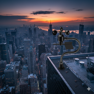 Anemómetro SMRTE IG03, Sensor de Velocidad del Viento, Estación Meteorológica Integrada Pequeña, Veleta de Alta Precisión, Monitoreo Ambiental RS485 - Product Image 5