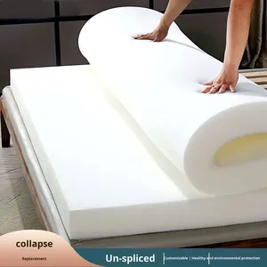 Thickened High-Density Foam <b>Mattress</b> 10cm Thick Medium Firmness <b>Foldable</b> Modern Design School Dormitory Rental Cushion Class 10c - Product Image 3