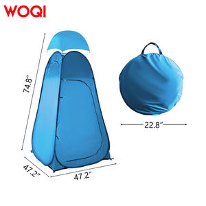 Tente de douche portable extra large WOQI pour l'extérieur, 120x120x190cm, imperméable, avec cadre en aluminium - Product Image 3