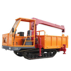 مصغرة شاحنة قلابة مجنزرة الشاحنات المطاط المسار رافعة 3 طن 5 طن الزاحف نقل قلابة - Product Image 3