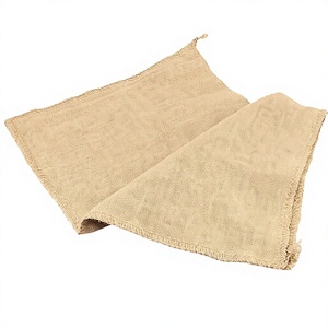 Bolsa de Yute Natural Reutilizable, Ecológica, Resistente, con Asas y Cierre Rápido, para Compras y Agricultura - Product Image 1