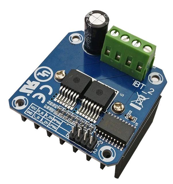 AIsmartlink BTS7960 43A High Power Motor Driver Module/Smart Car Driver Module Current Limit