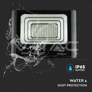 Reflector Solar V-Tac de 60W 1850Lm IP65 con Control Remoto, Luz Blanca Fría de Montaje en Superficie - Product Image 3