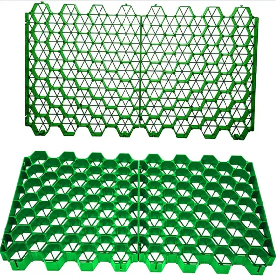 Preto plástico permeável grama Pavers/grade de proteção grama para estacionamentos