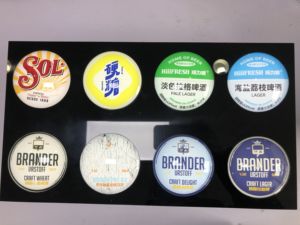 Cervecería cerveza barril máquina medallones cerveza barril LED convexo Rana ojo de pez lente grifo insignias en barril signos superiores clips lentes de fuente - Product Image 2