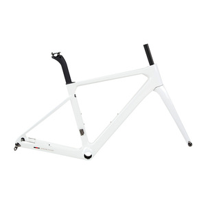 Cadre de vélo de route en fibre de carbone, freins à disque, passage interne des câbles, cadre rigide, léger, pour la montagne - Product Image 4