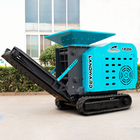 Meilleure Vente Concasseur à Mâchoires 3T/H pour Pierre et Roche, Machine de Concassage Mobile Mini pour Béton, Concasseur à Pierre à Vendre