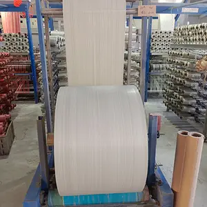 China Factory Polypropylene Pp Woven Fabric Sack Roll For Big Bag Circular Pp Woven Fabric with lamination