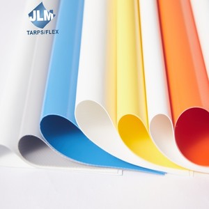 Lona Industrial de PVC Tejida de 700 g/m², Recubierta, Lisa, Antimoho, Anti-UV, Impermeable, Antiincrustante, 840D, de Alta Resistencia para Construcción - Product Image 2