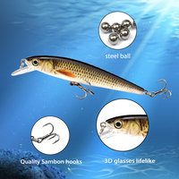 Grande taille 160mm 26.2g leurres de pêche durs artificiels leurre méné avec des yeux 3D réalistes matériel de pêche pour l'eau douce et l'eau salée