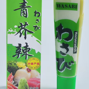Pasta de Wasabi Verde, <span class=keywords><strong>Salsa</strong></span> <span class=keywords><strong>Picante</strong></span> de 43g para Cocina <span class=keywords><strong>Japonesa</strong></span>, Sushi, Pescado, Sashimi, Personalización al por Mayor - Product Image 1
